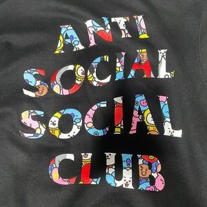ANTI SOCIAL SOCIAL CLUB x BT21 Blended Hoodie Small